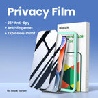 Privacy Film / With 1 Lens Glass / Russian Federation|Tempered glass|iPhone 16 Plus