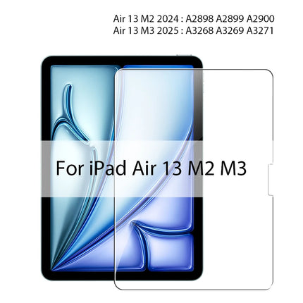 Tempered Glass Screen Protector For Ipad Pro 13 11th M5 M4 2025 12.9 A16 Air 11 5 4 M3 M2 10 9 9th 10th Generation Mini 7 6 Film
