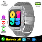 mesh belt silver