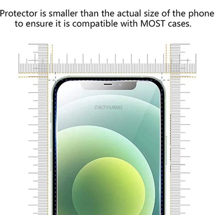 1-4Pcs Protective Glass For iPhone 17 16 15 14 13 12 11 Pro XR X XS Max Screen Protectors For iPhone 7 8 6 Plus 12 13 Mini Glass