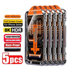 5PCS / HD Glass / iPhone 14