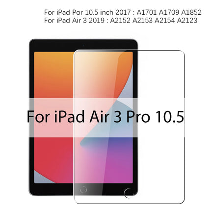 Tempered Glass Screen Protector For iPad A16 Pro 11 12.9 13 M5 M4 10th 10 Generation Air M3 5 4 3 7th 8th 9th 10.2 Mini 6 7 Film