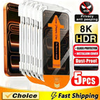 iPhone 14 / 5PCS / HD Tempered Glass