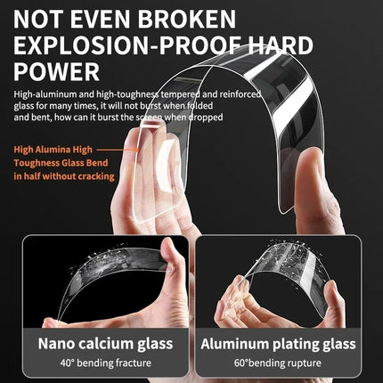 3Pcs Tempered Glass for iPhone 14 13 12 11 15 Pro Max Mini Screen Protector for iPhone 17 XR XS MAX 7 8 Plus 16 Protective Glass