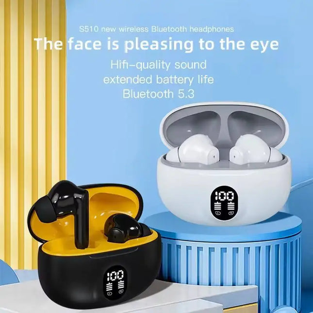 895B Wireless Headphones Bare Metal Bluetooth Noise Reduction Long Battery Life for Sports Games Office Use