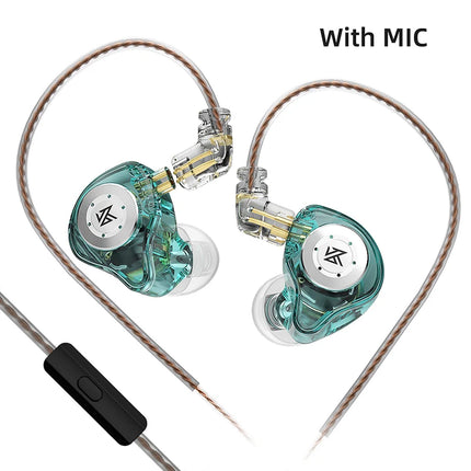 KZ EDX PRO 10mm Dual Magnetic Circuit Dynamic Drive Earphone HIFI Bass Earbud Sport Noise Cancelling Headset KZ ZSTX ZSN PRO ZAS