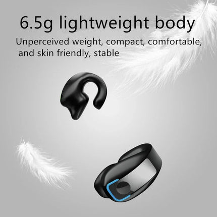 Earphone Clip Wireless Bluetooth Headphone Bone Conduction Headset High Quality TWS Auriculares Sport Noise Canceling With Mic