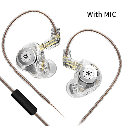 KZ EDX PRO 10mm Dual Magnetic Circuit Dynamic Drive Earphone HIFI Bass Earbud Sport Noise Cancelling Headset KZ ZSTX ZSN PRO ZAS