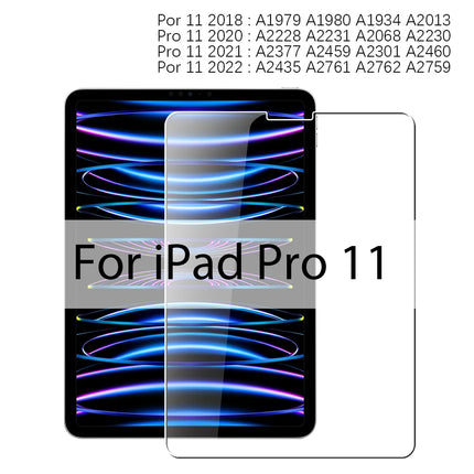 Tempered Glass Screen Protector For iPad A16 Pro 11 12.9 13 M5 M4 10th 10 Generation Air M3 5 4 3 7th 8th 9th 10.2 Mini 6 7 Film