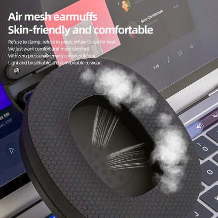 SMAILWOLF L80 Bluetooth wireless wired three-mode gaming headset laptop home lightweight headset with microphone