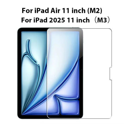 Tempered Glass Screen Protector For iPad A16 Pro 11 12.9 13 M5 M4 10th 10 Generation Air M3 5 4 3 7th 8th 9th 10.2 Mini 6 7 Film